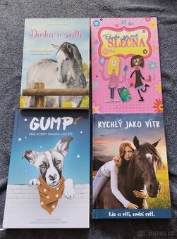 Pro dívky, Dívka v sedle,Gump, Rychlí jako vítr.