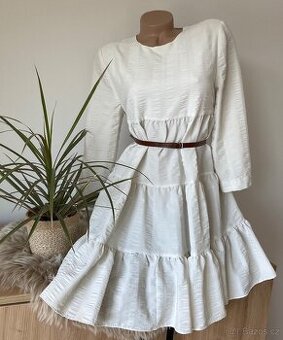 Dámské vrstvené mini šaty Zara vel.M