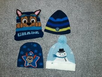 Chlapecké zimní čepice