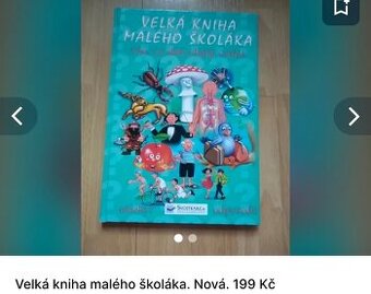 Velká kniha malého školáka. Nová. 199 Kč