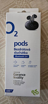 Bezdrátová sluchátka O2 pods