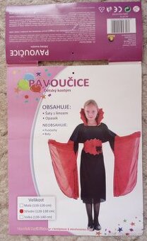 Dívčí karnevalový kostým Pavoučice