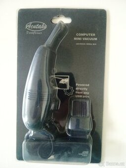 ACUTAKE Computer mini vacuum USB černý, nový
