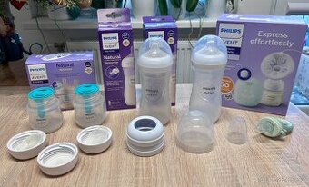 Philips AVENT odsávačka + příslušenství