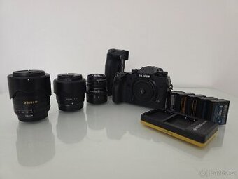 Fujifilm X-H1 + 3 objektivy