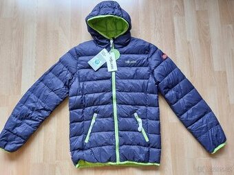 Nová přechodová péřová bunda Trollkids Dovrefjell, 158-164