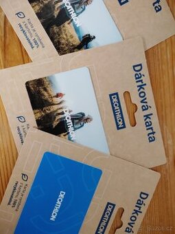 3x DECATHLON poukaz 500 Kc