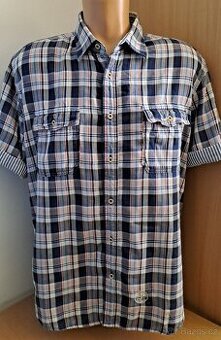 Pánská kostkovaná košile Marc O'Polo/XL-L/2x64cm