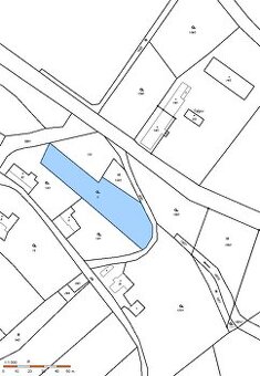 Prodej stavebního pozemku Tetín, 2017 m2.