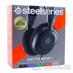 Herní sluchátka SteelSeries Arctis Nova 1 black