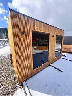 Zahradní sauna 400x220 cm