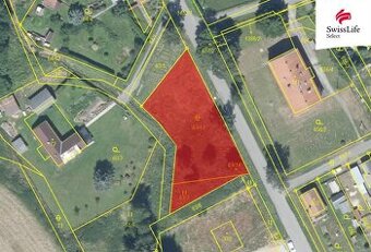 Prodej stavebního pozemku 1115 m2, Dlouhá Ves