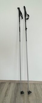Běžkařské hole LEKI VASA 155 cm - šedá/černá