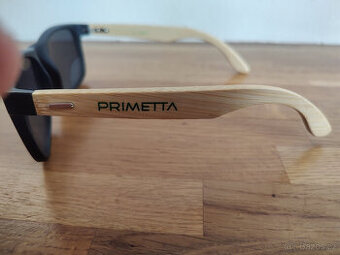 Sluneční brýle PRIMETTA, dřevěné nožičky, UNISEX