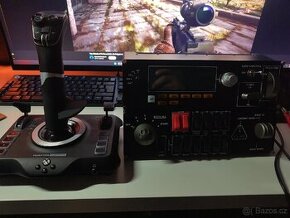 Velocity one flight stick + Logitech G Saitek