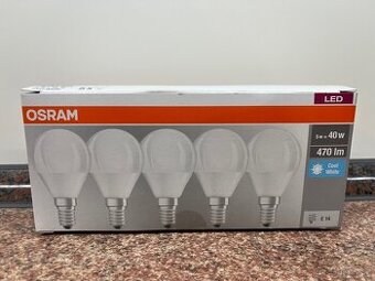 SADA 5x LED Žárovka BASE P40 E14/5W/230V 4000K - Osram