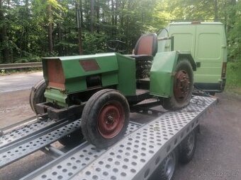 Malotraktor domácí výroby.