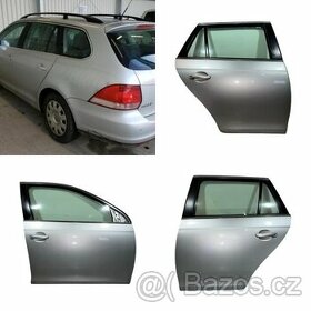 Všechny dveře stříbrná metalíza LA7W VW Golf 5 kombi 2007