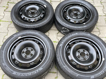 Letní sada 5x100 Škoda Fabia 195/55 R15 Bridgestone