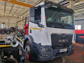 NOVÝ MAN TGM 18.290 RUKA PALFINGER A NOSIČ KONTEJNERU 10T
