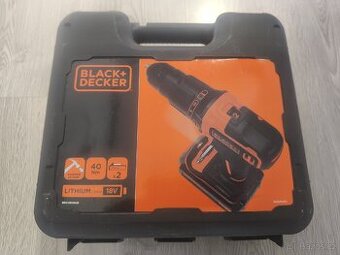 Black And Decker - příklepová aku vrtačka - čti - 1