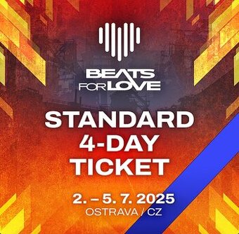 Beats for Love 2025 - 2x vstupenka na celý festival
