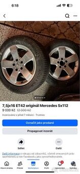 Originál Mercedes Benz