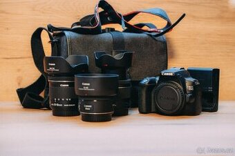 Canon EOS 250D + 3 objektivy