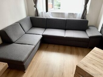 Rozkládací pohovka s úložným prostorem