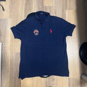 TMAVĚ MODRÁ POLO RALPH LAUREN KOŠILE XXL