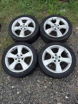 Alu kola Škoda 5x112 r17 225/45 r17 - 1