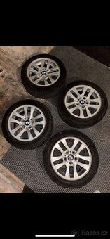 BMW originální alu kola Styling 156 – 205/55 R16, zimní pneu