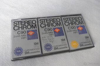 AudioKazety AGFA StereoChrom 3ks MC