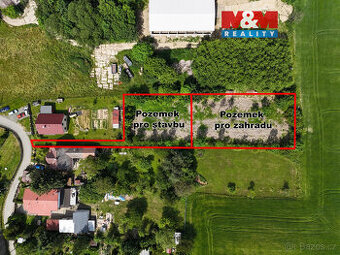 Prodej pozemku k bydlení, 2162 m², Budišovice, ul. Kanihursk - 1