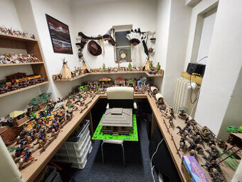 Sbírka indiánů,kovbojů,banditů,traperů