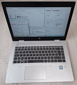 NB HP ProBook 650, 8x1,9 GHz, 16 GB RAM, 500GB SSD Notebook
