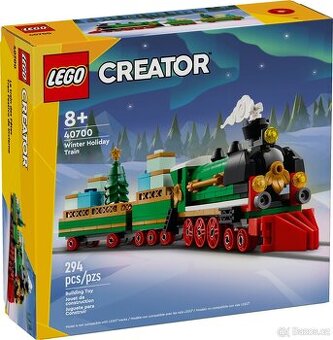 2x LEGO Creator 40700 Vánoční vláček + 30584