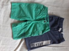 2x chlapecke kratasy 110/4-5 let