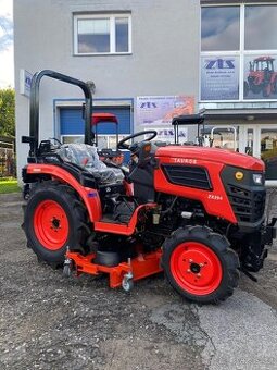 Malotraktor Tauros ZX 254 s mezinápravovou sekačkou