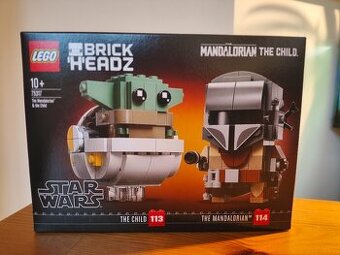 LEGO BrickHeadz 75317 Mandalorian a dítě