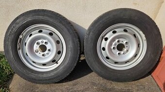 Fiat Ducato disky 6Jx15 5x118 ET68 pneumatiky 215/70 R15C