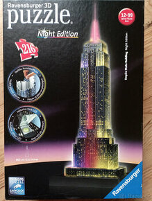 3D PUZZLE NIGHT EDITION-EMPIRE STATE BUILDING - 1
