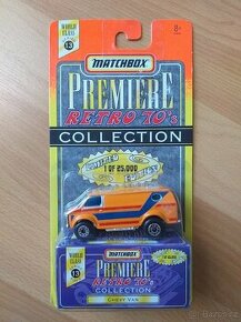 matchbox Chevy Van různé varianty