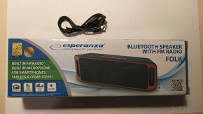 Bluetooth reproduktor s  vestaěnou nabíjecí baterií Folk - 1