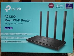 Prodám wifi router TP Link AC1200 Archer C6