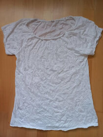 Bílé "muchlané" tričko Multiblu, vel. M
