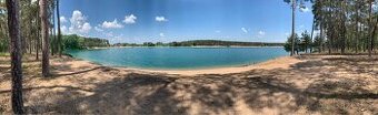 Pronajmu místo pro stánek + pláž Lhota jezero