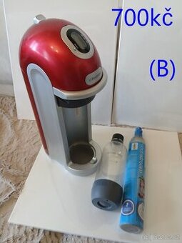 Sodastream s 1 lahví a plnou bombičkou nebo jiný dle fotek