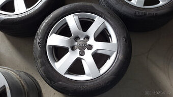 Original letní ALU kola 17" 5x112 Audi A7 - pěkné