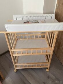 přebalovací pult ECO masiv borovice